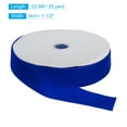 thumbnail image 2 of Unique Bargains Velvet Ribbon 1 1/2 Inch x 25 Yard Single Face Spool Silky DIY Crafts Gift Wrapping Bow Decoration Bright Blue, 2 of 5