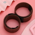 thumbnail image 2 of Peluca Donuts Bandas para la cabeza French Dish Made Bandas para el cabello French Trendy Brown Hairstyling Tools 21cm Parámetro del producto 8.27in Para Beleza Ecomeon no, 2 of 6