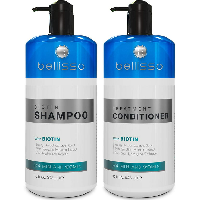 fremsætte Sæson by Biotin Shampoo and Conditioner for Hair Growth | Thickening Anti Hair Loss  Shampoo Treatment | Regrowth Shampoo & Conditioner for Oily & Color Treated  Hair - Walmart.com