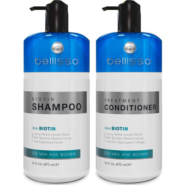 Biotin Shampoo and Conditioner for Hair Growth Thickening Anti Hair