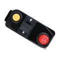 thumbnail image 3 of Interruptores de Montaje en Manillar de Motocicleta, Bocina, Señal de, Control de Haz Alto y Bajo, Ajuste Universal para Motocicletas, Scooters, Vehículos Todo Terreno, 3 of 7