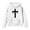 White, variant on MUXiin Faith Over Fear Hoodie Youth 11-12 Christian Hoodie Sweatshirt Long Sleeve Pullover Tops with Pockets