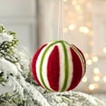 thumbnail image 4 of 2.75in Christmas Wool Ball Ornaments DIY Kit with Snowflake Patterns for Handmade Xmas Crafts Tree Decorations Festive Party Styling, 4 of 6