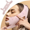 thumbnail image 4 of Outils de Beauté Sangle de Levage du Visage en V Sangle de Menton pour Dormir Réducteur de Double Menton Éliminateur de Mâchoire Exercice de Levage du Cou, 4 of 9