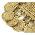 thumbnail image 3 of The Bead Chest Brass Tribal Coin Dangle Pendant, 3 of 4