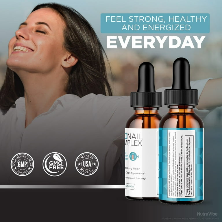 2 Pack) Pronail Complex - Pro Nail Complex Drops - Advanced