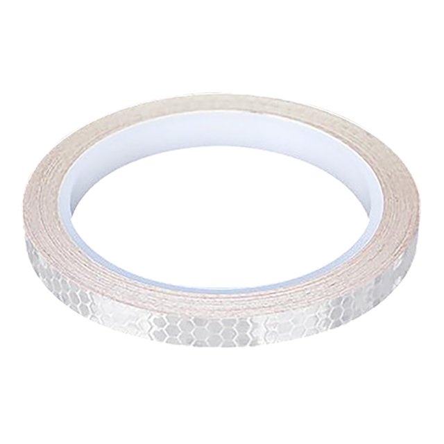 1cm*8m Car Body Decoration Stickers Motorcycle Bike Reflective Stickers 2 Bike Rack Bike Saddlebags Rear Rack Bike Bottle Bag Bike Rack Seat Bike Packs And Bags for Rear Rack Cycling Bags Beam Bike