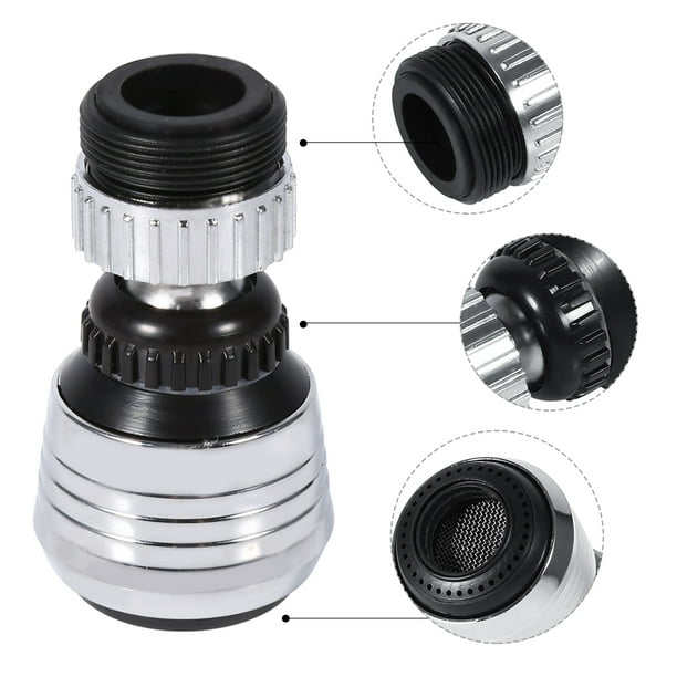 Filtro de Boquilla de Llave Giratorio de 360 Grados, Filtro de Agua de Boquilla,Cabezal de Rociador de Cocina, Dispositivo de Ahorro de Agua de Grifo Ecomeon no
