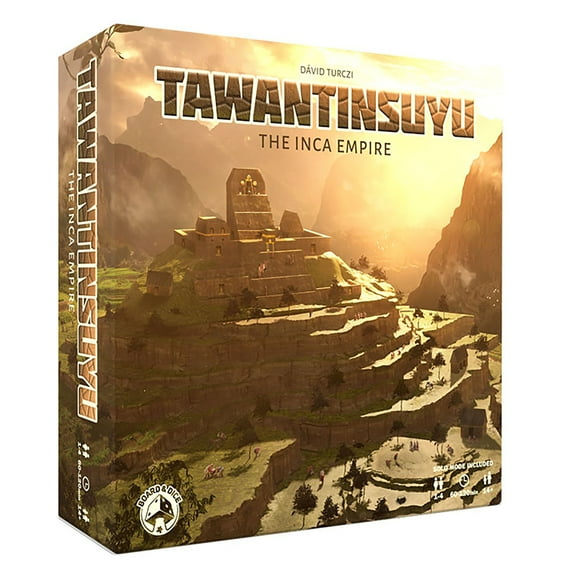 Tawantinsuyu: The Inca Empire - Civiliazation Strategy Board Game, Ages 14 , 1-4 Players, 60-120 Min