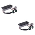 thumbnail image 3 of Scienceny Interruptor de botón de liberación de maletero compacto para entrada rápida de coche accesorios de coche interruptor de puerta negro 2piezas, 3 of 4