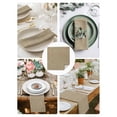 thumbnail image 4 of Cloth Napkins 1 Piece - 20x20 Inches, Brown Farmhouse Washable Reusable Table Napkins, Vintage Country Monochrome Textured Soft & Absortbent Dining Napkin for Party Wedding Hotel Restaurant, 4 of 8