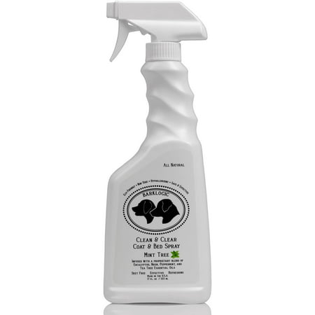 BarkLogic Clean and Clear 2-in-1 Coat and Bed Spray, Mint, 16