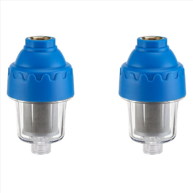 2X Purificador de Agua, Filtros para Grifos, Cabezal Rociador para Ducha, Lavadora, Colador para Grifo, Accesorios para Baño y Cocina