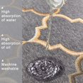 thumbnail image 3 of Kitchen CPDD Sets, 2 Pieces Super Absorbent Polypropylene Non-Slip Machine Washable Kitchen CPDD s and Mats Doormat Runner Carpet Set, 20"x32"+20"x59" (Coffee) Coffee 20"x32"+20"x59", 3 of 7