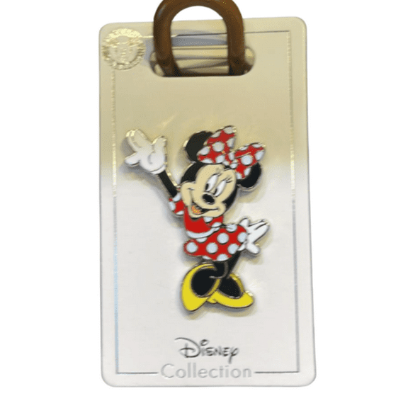 Disney Parks Minnie Mouse Figure Pin New with Card
