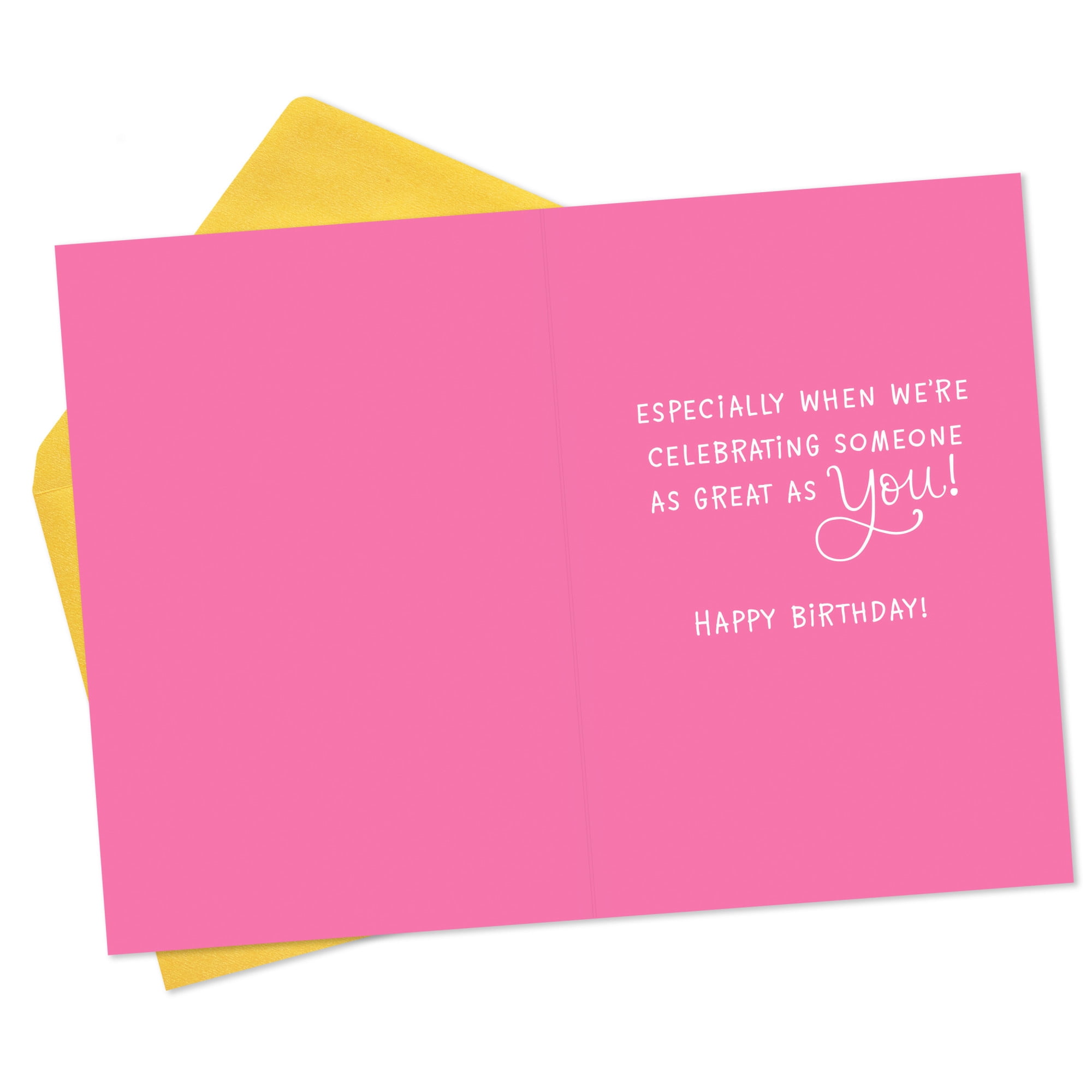 Hallmark Birthday Card (The Perfect Excuse to Be Fancy)