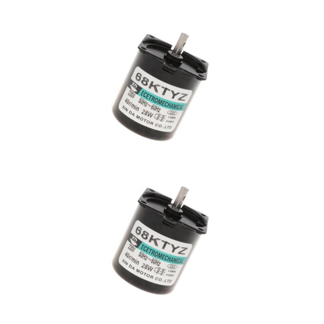 Motor síncrono Tholdsy imán permanente micro compacto 220V 28W 40 RPM 2piezas