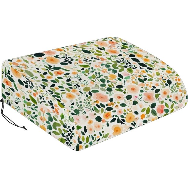 Florals Housse de Climatiseur pour Véhicule Récréatif Housses de Climatisation pour Toit Accessoires de Véhicule Récréatif Respirants Protection des Pièces de Véhicule Récréatif