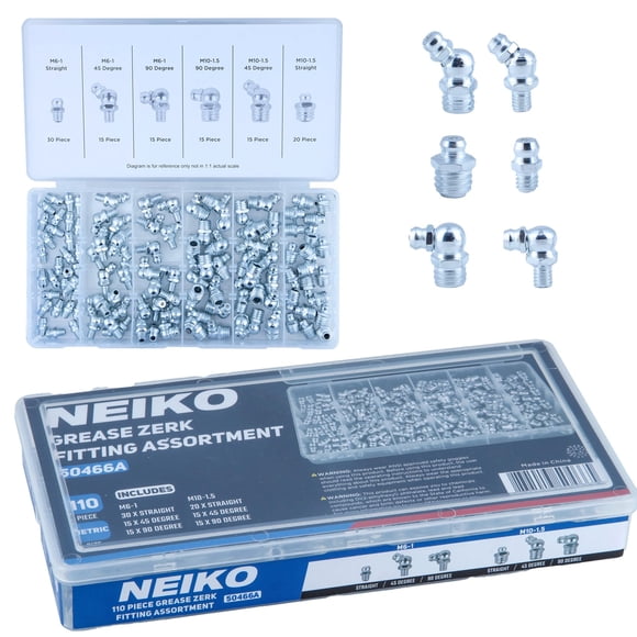 Surtido de engrase NEIKO 50466A, 110 piezas métricas