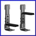 thumbnail image 3 of Computer Graphics Card Holder Chassis Fan Support Fixed Metal Bracket 6-96mm Adjustable GPU Holder L Black, 3 of 6