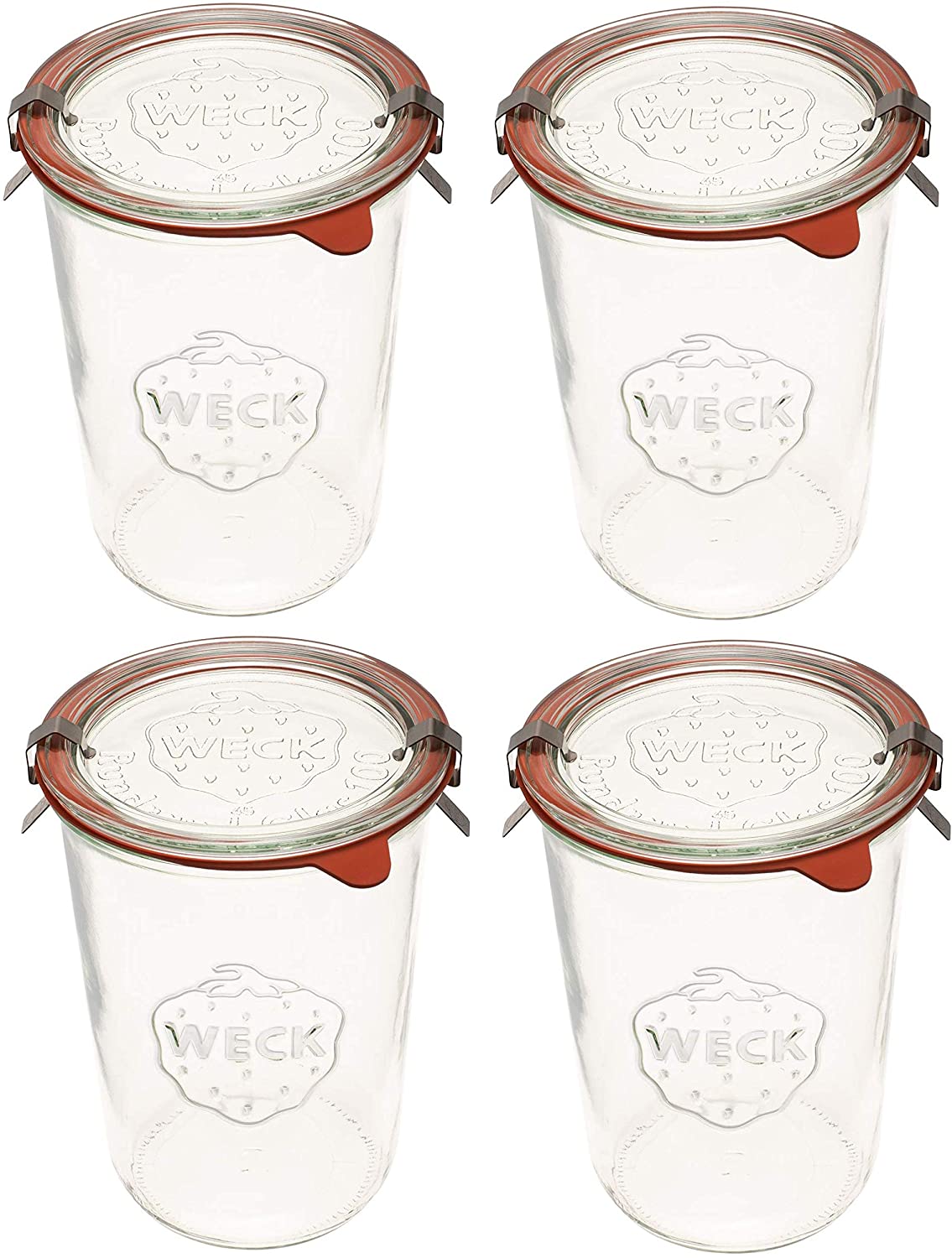 Buy direct from the factory EcoFriendly Weck Jars with Lids Weck 764