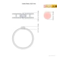thumbnail image 4 of ANGARA Natural Marquise Diamond Split Shank Ring in 14K White Gold for Women (Size-5x3mm| Color-G| Clarity-VS2) | April Birthstone, Anniversary, Jewelry Gift for Women | Natural Diamond Ring, 4 of 8