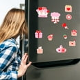 thumbnail image 4 of zhangmingg Valentine's Day Cartoon Fridge Stickers and Wall Decals for Home Kitchen, 4 of 6