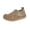 Khaki, variant on Kids Mesh Walking Shoes, Breathable Lightweight Sneakers for Unisex Kids, Non-Slip Hook-and-Loop Gray,Size 8