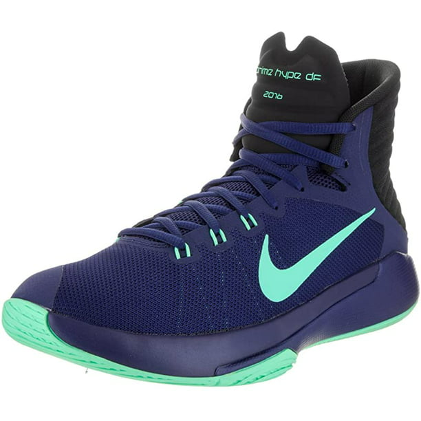 Nike - Nike Men's Prime Hype DF 2016 Basketball Shoe, Blue, 11.5 D(M ...