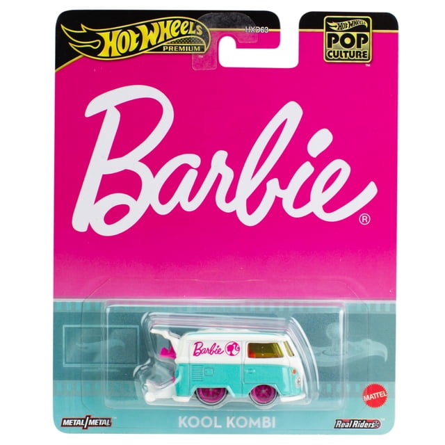 Auto de juguete Hot Wheels Kool Kombi Barbie Real Riders