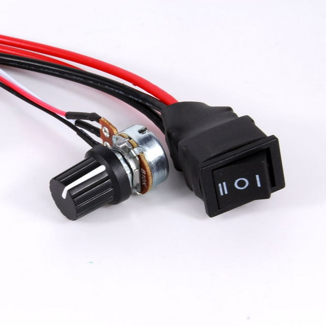 Gamme PWM de Protection de Courant en Plastique Régulateur de Vitesse de Moteur de 5% à 95% Cc, Régulateur de Vitesse de Moteur de PWM, Contrôle Précis pour Machines-Outils CNC