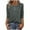 1-dark gray button shirts for women, variant on UPPADA Womens Fall Tops Long Sleeve Shirts Casual Button Up Tunic Top Trendy Crewneck Solid Basic Tees Cute Comfy Outfit Army Green,L
