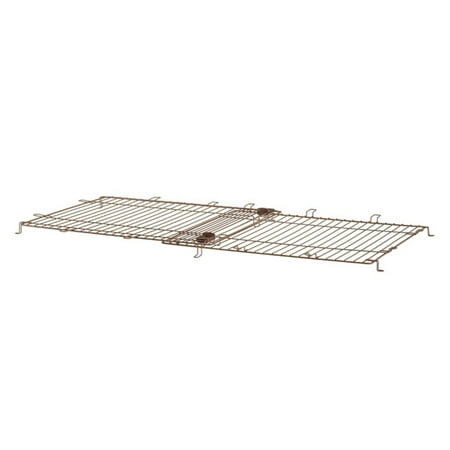 UPC: 0803840943502 | Richell Wire Top for Expandable Pet Crate – Dark Brown
