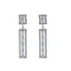 thumbnail image 1 of Aretes Largos A La Moda Con Zirconia, 1 of 3
