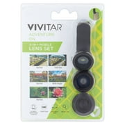 Vivitar Other for Compatible with iPhone 5, 5S, SE, 6, 6S; Samsung 5 6 - Black