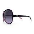 thumbnail image 6 of Womens Oversized Thin Plastic Butterfly Designer Fashion Chic Sunglasses All Purple, 6 of 8