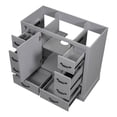 thumbnail image 3 of Grey Painted Finish Vanity - Six Drawers of Different Sizes - Bathroom Storage - Fit Various Items, 3 of 7