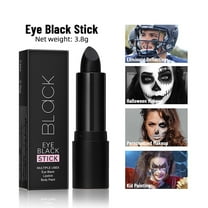 QunYou Lip Makeup Black Lipstick Lipstick Eye Black Stick Halloween Facial Black Paint