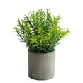 thumbnail image 2 of Vacemry Under $5 Artificial Potted Plant, Fake Green Plant in Decorative Pot, Realistic Tabletop Greenery for Desk Shelf Countertop, Low Maintenance Home Office Decor, Faux Plant, 2 of 6