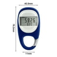 thumbnail image 5 of Tatum88 Simple Walking Pedometer 3d Step Counter For Men Women KidsSimple Walking Pedometer 3d Step Counter For Men Women Kids, 5 of 5