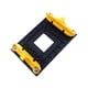 thumbnail image 3 of Soporte de CPU, placa posterior de la placa base, soporte de zócalos, retención de montaje del radiador Amarillo, 3 of 9
