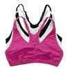 3-Pack Shirred-Front Racerback Sport Bras, Style 90011