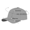 thumbnail image 6 of Leather Baseball Cap Hip Hop HatsAutumn Winter Men Women Cap PU Leather Trucker Caps Gorras ,Classic Vintage, 6 of 6