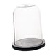thumbnail image 2 of Vitrina de campana de cristal transparente con cubierta de cúpula, vitrina vacía con cubierta antipolvo 26 cm x 31 cm, 2 of 9