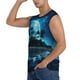 thumbnail image 3 of Fotbe Hawaiian Beach Pirate Moon Men's Camiseta sin Mangas Estampada para Hombres, Playera Casual para Gimnasio, Entrenamiento, Playa-Small, 3 of 7