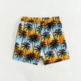 thumbnail image 4 of Niños pantalones de natación niños niñas pantalones cortos de playa impresos casuales, pantalones de surf de cinco centavos para las vacaciones de verano, 4 of 7