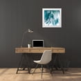 thumbnail image 3 of Studio W  15x15 White Modern Wood Framed Museum Art Print Titled - Bermuda Wave I, 3 of 4