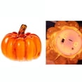 thumbnail image 2 of Halloween LED Pumpkin Decoration, Halloween Jack O Lantern Pumpkin Light with Glowing Design, Pumpkin Ornament for Tabletop Indoor Outdoor Party Home Decor, 2 of 5