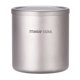 thumbnail image 1 of TFixol 220ml/330ml/450ml/550ml taza de agua de titanio de doble pared taza de té y café para, 1 of 8