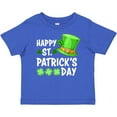 thumbnail image 3 of Inktastic Happy St. Patrick's Day Green Hat and Clovers Boys or Girls Baby T-Shirt, 3 of 5